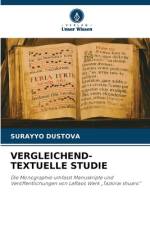 VERGLEICHEND-TEXTUELLE STUDIE af Surayyo Dustova