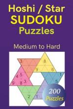 Hoshi / Star Sudoku Puzzles Medium to Hard