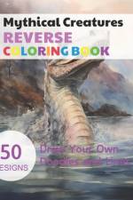 Mythical Creatures Reverse Coloring Book af Claudie Simonis