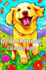 Golden Retriever Coloring Book af Austin Sloan