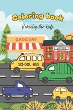Coloring Book Vehicles For Toddlers af Gingerdoll Creations