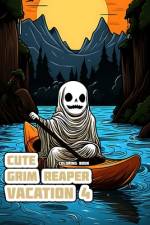 Cute Grim Reaper - Vacation 4 af Tom Orrore