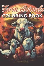 Farm Animals Coloring Book for Kids af Lillian Hills