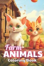 Farm Animals Coloring Book for Kids af Donny Corwin