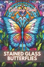 Stained Glass Butterflies Coloring Book af Ronny Carter
