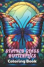 Stained Glass Butterflies Coloring Book af Eliseo Johnston
