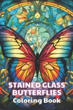 Stained Glass Butterflies Coloring Book af Juliana Berge