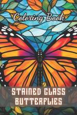 Stained Glass Butterflies Coloring Book af Bailey Sipes