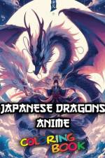 Japanese Dragons Anime Coloring Book