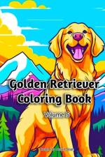 Golden Retriever Coloring Book af Austin Sloan