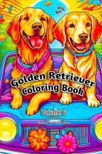 Golden Retriever Coloring Book af Austin Sloan