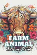 Farm Animal Mandala Coloring Book af Curt Abshire