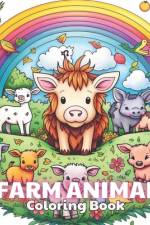 Farm Animal Mandala Coloring Book af Kolby Marvin