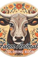Farm Animal Mandala Coloring Book af Erwin Greenholt
