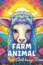 Farm Animal Mandala Coloring Book af Zechariah Prohaska