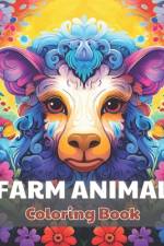 Farm Animal Mandala Coloring Book af Ardella Turner
