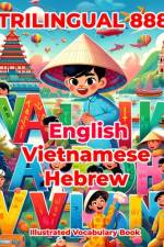 Trilingual 888 English Vietnamese Hebrew Illustrated Vocabulary Book af Patricia Horton