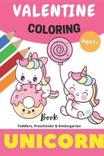 Valentine Coloring Book Unicorn af Pedro AgÃ¼ero Vallejo