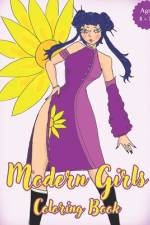Modern Girls Coloring Book