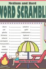 Medium and Hard Word Scramble Book For Adults af Hasnat Patowary