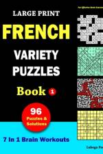 Large Print French Variety Puzzle Book 1 af Lubega Paul
