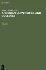 American Universities and Colleges af James J. Murray