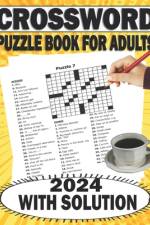 2024 Crossword Puzzle Book For Adults With Solution af David Mardis Publishing