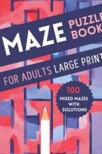 Maze Puzzle Book for Adults Large Print af Bee Capy