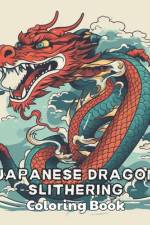 Japanese Dragon Slithering Coloring Book af Nathan Carter