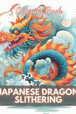 Japanese Dragon Slithering Coloring Book af Zechariah Prohaska