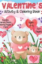 Valentines Activity & Coloring Book af Angelface Press