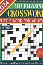 2024 Crossword Puzzle Book for Adults Large Print af Enriquez Harter