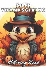 Cute Thanksgiving Coloring Book For Kids af Anastasia Jost