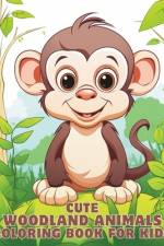 Cute Woodland Animals Coloring Book for Kids af Mykim Publishing