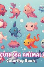 Cute Sea Animals Coloring Book for Kids af Donny Corwin