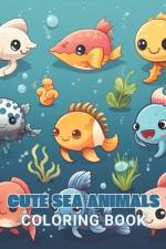 Cute Sea Animals Coloring Book for Kids af Jeanette Schoen