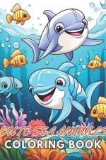 Cute Sea Animals Coloring Book for Kids af Lillian Hills