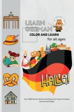 German Picture Dictionary Coloring Book af Sassy Design Studio