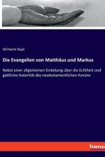 Die Evangelien von Matthäus und Markus af Wilhelm Nast