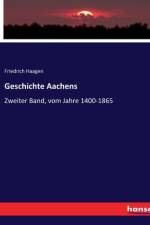Geschichte Aachens af Friedrich Haagen