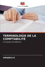 TERMINOLOGIE DE LA COMPTABILITÉ af Umadevi R