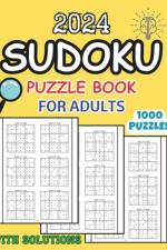 2024 Sudoku Puzzle Book for Adults