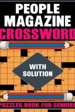 People Magazine Crossword Puzzles Book For Seniors with Solution af Timothy M Lund