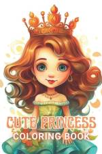 Cute Princess Coloring Book For Kids af Demetrius Davis