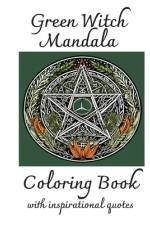 Green witch Mandala Coloring Book af Preston King