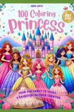 100 Coloring Princesses af Emma Smith