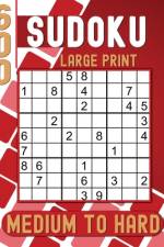 Sudoku Large Print for Seniors af Pd Mirac
