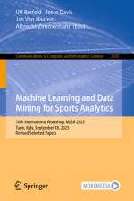 Machine Learning and Data Mining for Sports Analytics af Ulf Brefeld