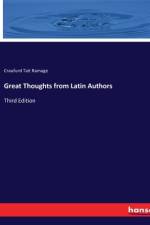 Great Thoughts from Latin Authors af Craufurd Tait Ramage