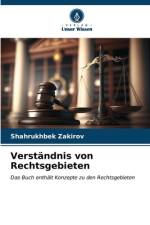 Verständnis von Rechtsgebieten af Shahrukhbek Zakirov